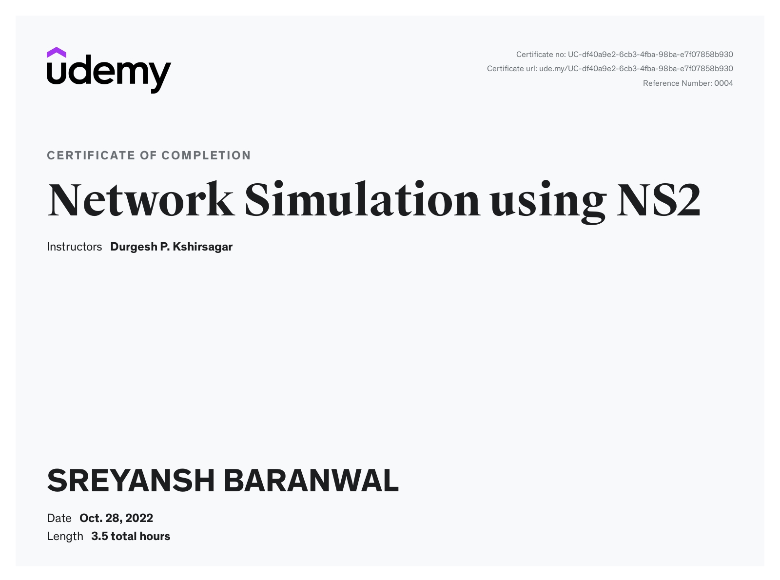 Network Simulator 2